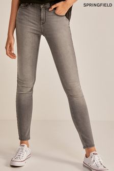 Springfield Slim Grey Sustainable Wash Jeans (M66812) | $66