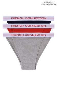 French Connection Blue Tanga Brief 3 Pack (M67120) | 32 €
