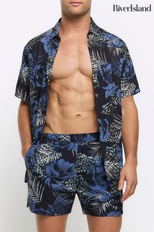 пляжные шорты с принтом River Island ботаническим принтом (M67275) | €29