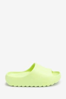 Limonkowo zielony - Klapki (M67308) | 10 zł - 13 zł