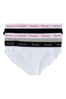 French Connection Black FCUK Briefs 3 Pack (M67312) | 34 €