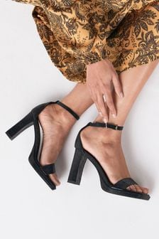 Black Forever Comfort® Platform Sandals (M67585) | €21