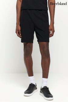 River Island Black Ottoman Shorts (M67708) | €40