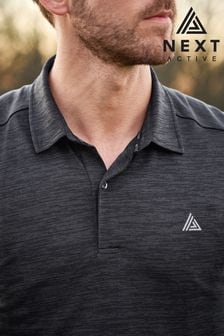 Charcoal Grey Active Golf Polo Shirt (M68206) | KRW29,900