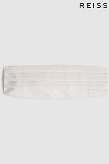 Reiss Ivory Cameron Silk Cummerbund (M68218) | kr1,239