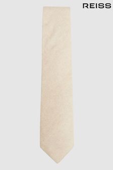 Reiss Oatmeal Saturn Wool-Silk Blend Tie (M68220) | €35