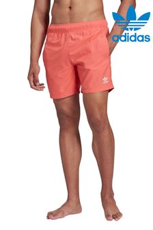 Pink - Adidas Originals Essential Swim Shorts (M68285) | MYR 198