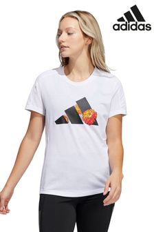 Weiß - adidas Running T-Shirt mit Grafik (M68483) | 38 €