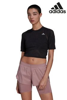 adidas Black Run Fast Lace T-Shirt (M68485) | €21.50