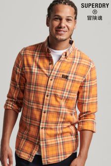Superdry Yellow Organic Cotton Heritage Lumberjack Check Shirt (M69863) | 60 €