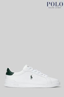Polo Ralph Lauren Heritage Court Leather Logo Trainers (M70298) | €106