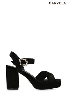 Carvela Serafina 100 Black Sandals (M70423) | ₪ 749