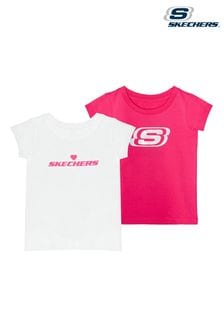 Skechers Pink Essential T-Shirt 2 Pack (M70621) | €13