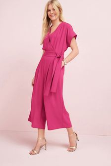 Pink Crepe Jumpsuit (M70987) | TRY 489