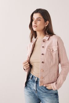 Pink Fuller Bust Denim Jacket (M71041) | €37