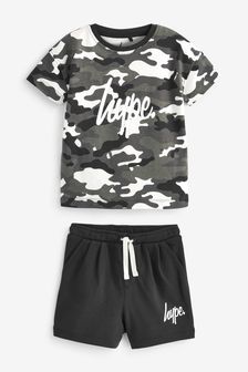 Hype. Camo Print T-Shirt Set (M71537) | 15,290 Ft