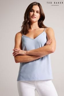Ted Baker Blue Andreno Strappy Cami With Rouleaux Trims (M71631) | €29