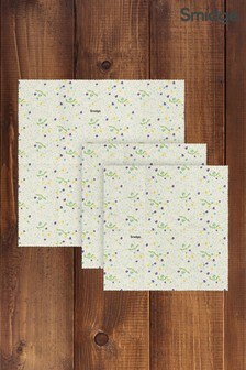 Набор из 3 листов бумаги из искусственного воска для упаковки продуктов Smidge (подходит для веганов) (M71715) | €0