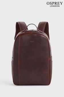 OSPREY LONDON Carter Saddle Leather Backpack (M71893) | AED1,802