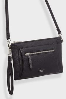 黑色 - Osprey London The Ruby Leather Cross-body Bag (M71903) | NT$3,030