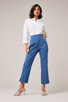 Bleu clair - Pantalon à poche plaquée (M71967) | €8