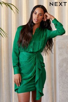 Next green shop shirt dress