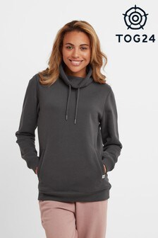 Tog24 Black Abigail Womens Funnel Neck Sweatshirt (M72320) | 51 €