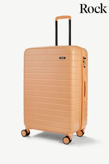 Pastelowy brzoskwiniowy - Duża walizka Rock Luggage Novo (M72462) | 630 zł