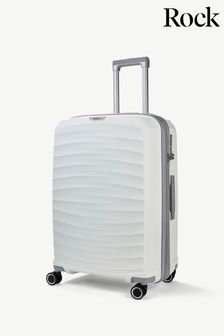 Biały - Średniej wielkości walizka Rock Luggage Sunwave (M72480) | 630 zł