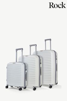 白色 - Rock Luggage Sunwave 套裝 3 行李箱 (M72481) | NT$12,600