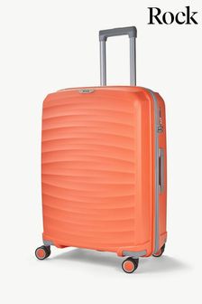 Rose pêche - Valise Rock Luggage Sunwave taille moyenne (M72484) | €117