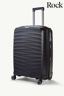 黑色 - Rock Luggage Sunwave中號行李箱 (M72490) | NT$4,670