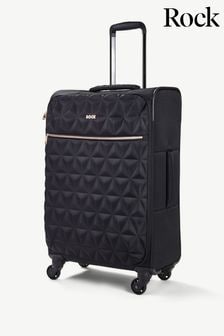 Czarny - Średniej wielkości walizka Rock Luggage Jewel (M72496) | 505 zł