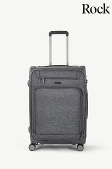 رمادي - حقيبة سفر متوسطة الحجم Parker من Rock Luggage (M72502) | 52 ر.ع