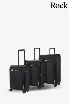 Negro - Juego de 3 maletas Parker de Rock Luggage (M72505) | 382 €
