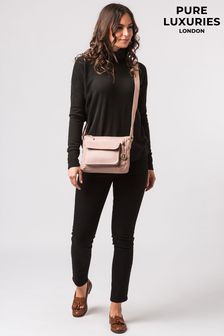 Pure Luxuries London Tindall Leather Shoulder Bag (M73378) | $89