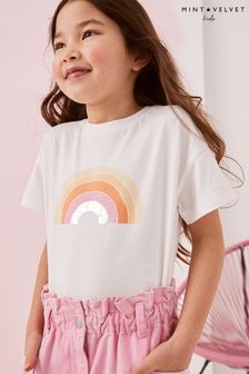 Mint Velvet Rainbow Cotton T-Shirt (M73564) | €15.50 - €17.50