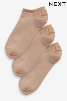 Nude 01 Mesh Trainer Socks 3 Pack (M73700) | $14