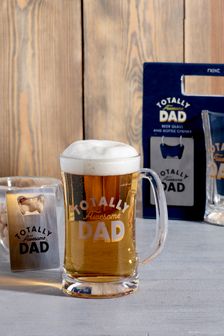 Navy Blue Totally Awesome Dad Beer and Bottle Opener (M74652) | $25