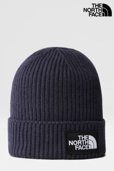 Modra - Beanie kapa z manšeto in logotipom The North Face (M74899) | €32