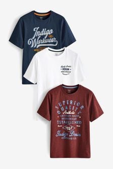 Workwear Mix 3 Pack Graphic T-Shirt (M74953) | SGD 49