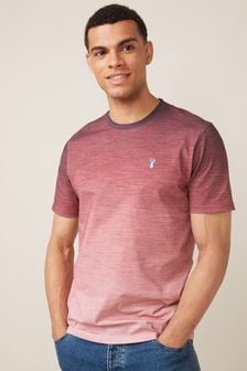 Effen roze met hert - Dip Dye T-shirt (M74955) | €18