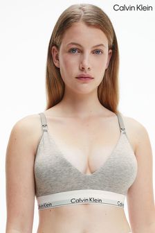 אפור - חזיית ברלט להריון Modern Cotton של Calvin Klein (M76005) | ‏177 ₪
