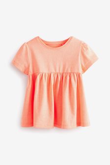 Fluro Orange Cotton T-Shirt (3mths-7yrs) (M76305) | €2 - €3