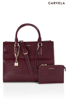 Carvela Red Latte Bag (M77861) | $221