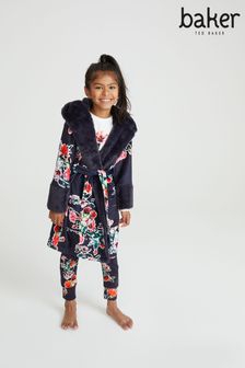 Baker By Ted Baker Navy Floral Robe (M78180) | €34 - €38