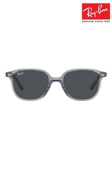 Niebieski - Okulary przeciwsłoneczne Ray-ban Junior Leonard (M78212) | 450 zł