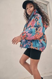 Pink Shower Resistant Multi Print Cagoule (3-16yrs) (M78431) | €15.50 - €21