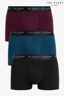Ted Baker Black Cotton Fashion Trunk 3 Pack (M78528) | TRY 466