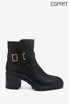 Esprit Black Ankle Boots (M79739) | $91